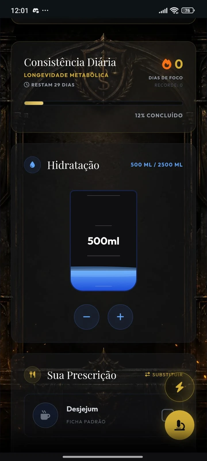Metas de Hidratação